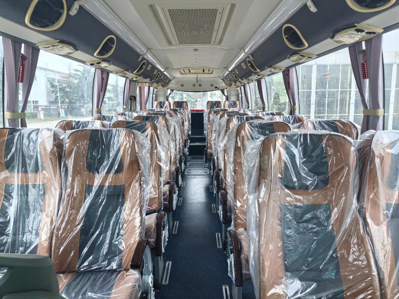 Passenger cabin of the 6102 CNG coach bus